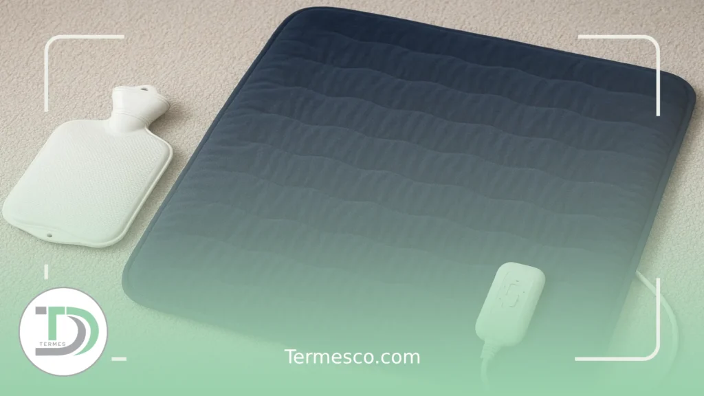 تاثیر کیسه آب گرم و تشک برقی بر کاهش گرفتگی عضلات