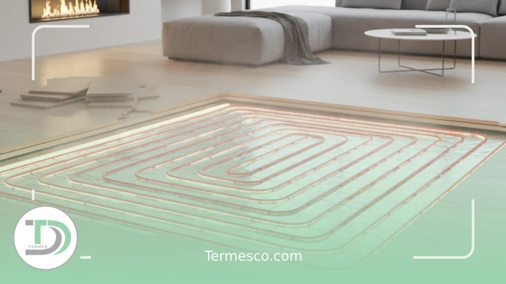 گرمایش از کف انتخابی لوکس و پایدار برای خانه های مدرن