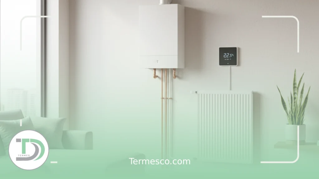 پکیج دیواری سیستم گرمایش مدرن برای خانه ها