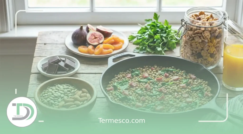 بهترین منابع غذایی برای رفع کمبود آهن و خستگی